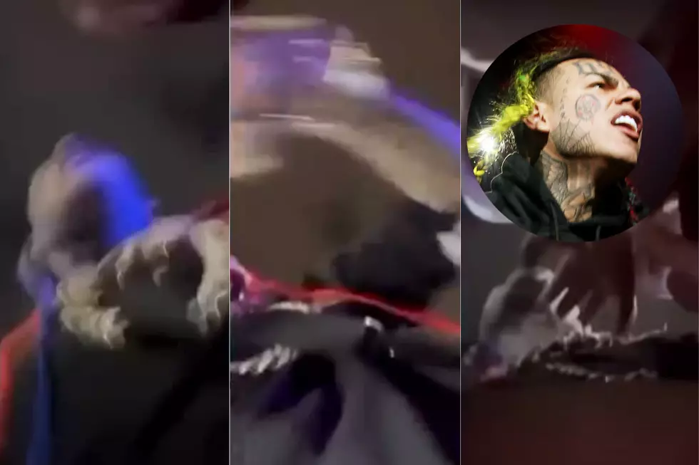 6ix9ine Altercation Caught on Video 