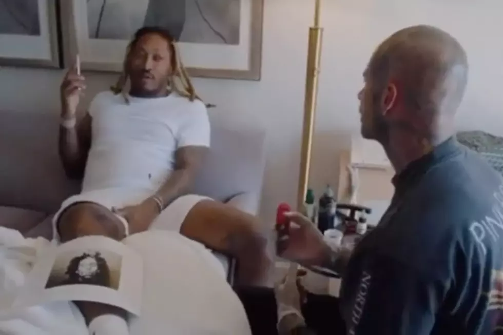 Future Gets Bob Marley Tattoo - Watch