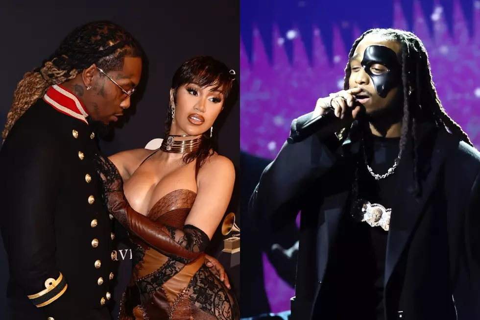 Cardi B Yells During Alleged Grammy Fight