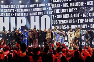 Here’s Every Rapper Who Performed at the Grammys 50th Anniversary...