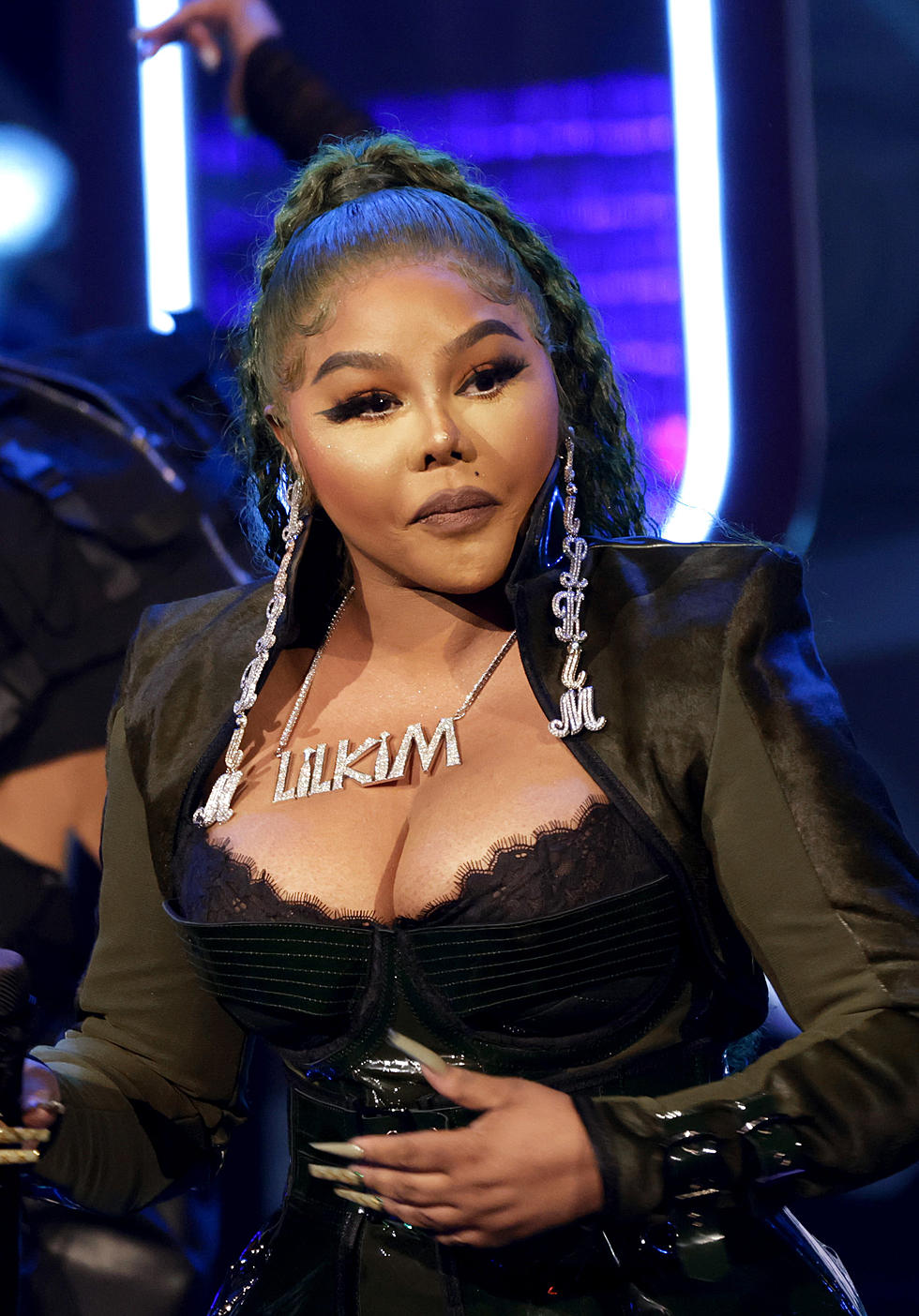 Lil Kim se presenta en el escenario durante los BET Hip Hop Awards 2022 el 30 de septiembre de 2022 en Atlanta, Georgia.