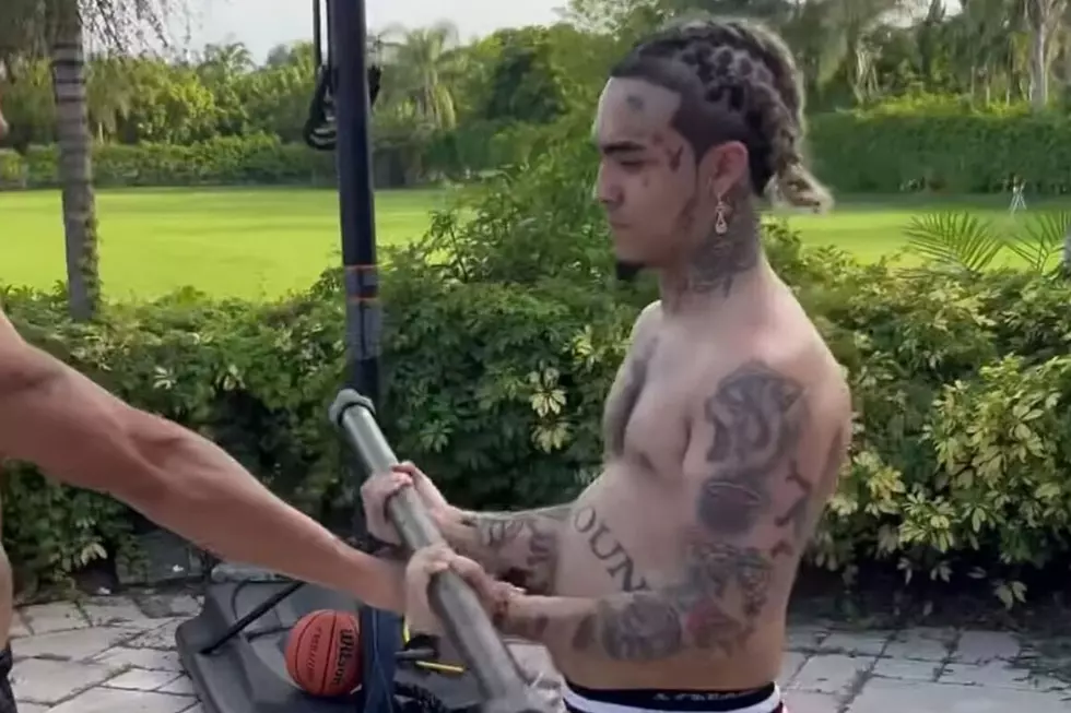 Lil Pump Shows Before and After Weight Loss Photos From New Workout Regimen