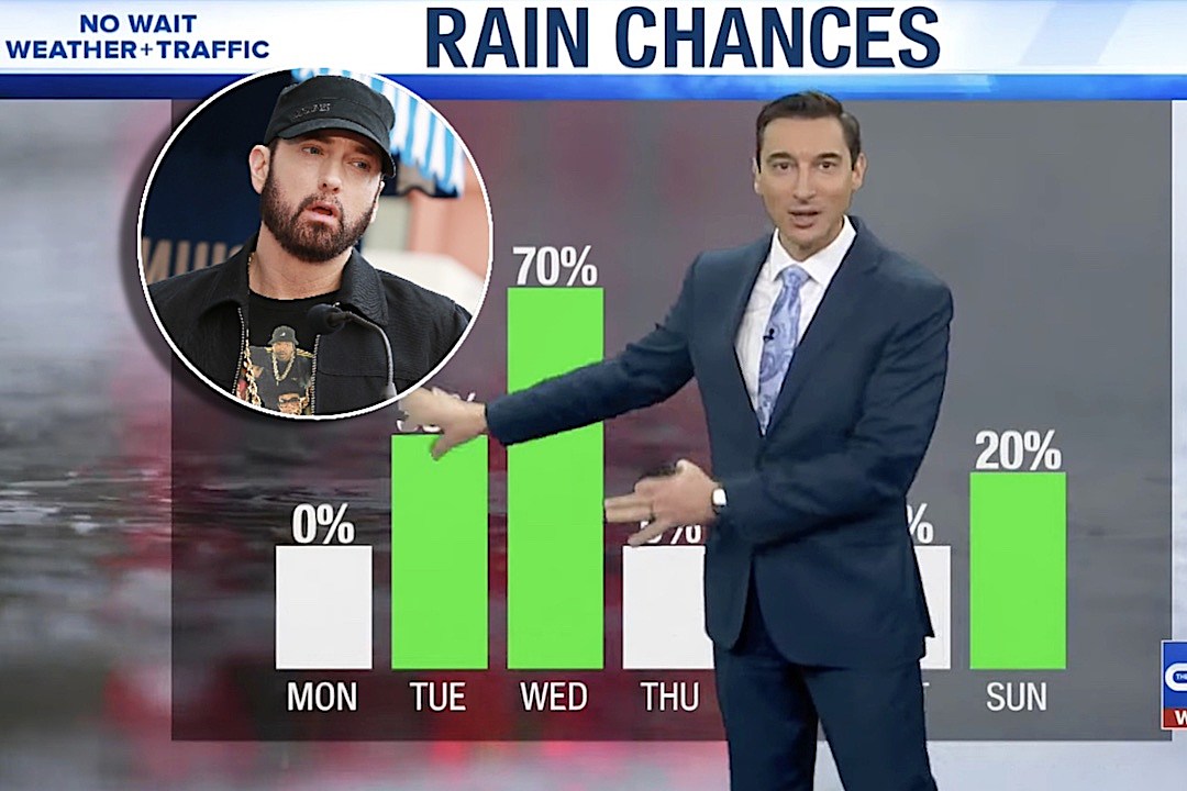 Meteorologist Sneaks Eminem Lyrics Into Weather Forecast Watch XXL