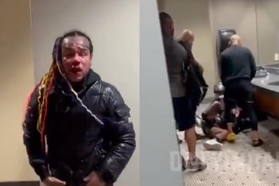 6ix9ine Assaulted at Gym