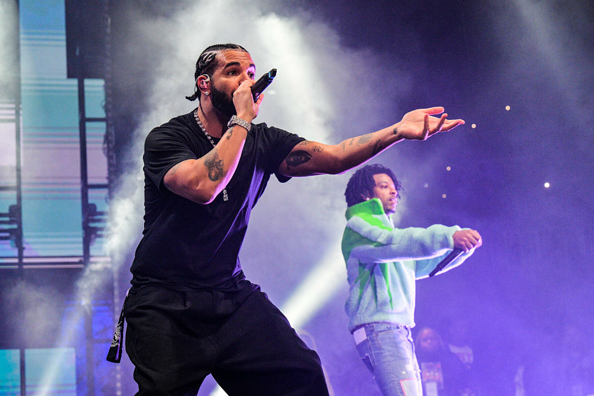 Drake and 21 Savage Win Hip Hop Album of the Year at 2023 BET Hip Hop Awards #hiphop