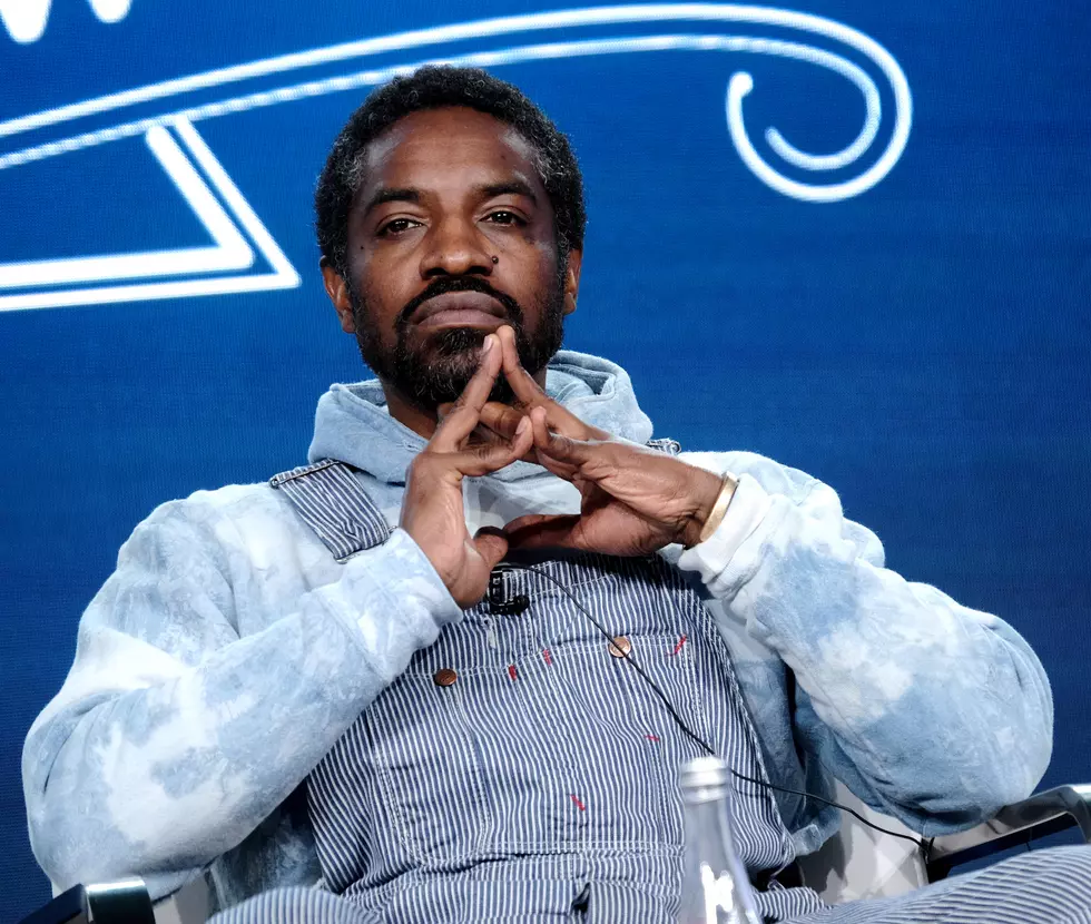 Andre Benjamin of Dispatches from Elsewhere speaks onstage during the AMC Networks portion of the Winter 2020 TCA Press Tour on January 16, 2020 in Pasadena, California.