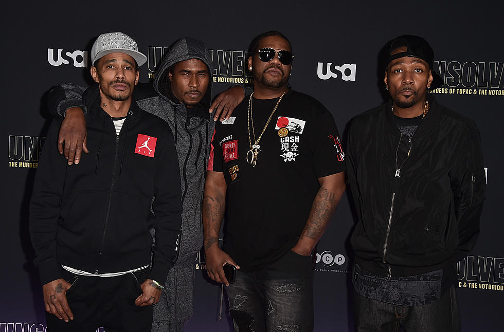 Bone Thugs-N-Harmony attends the premiere of USA Network's 
