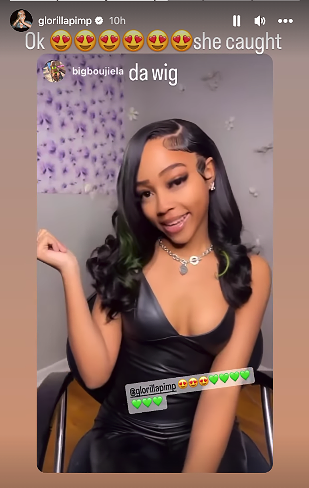 GloRilla Fan Who Caught the Rapper's Wig at Concert Goes Viral After Wearing It Herself, Glo Responds - Watch