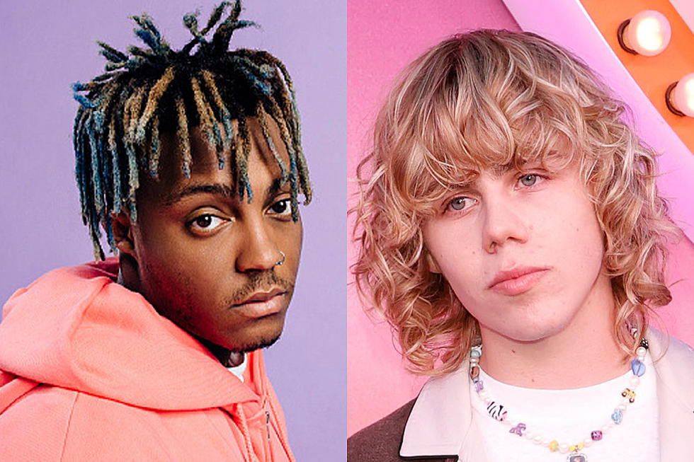 Juice Wrld&#8217;s Name Removed From Cover Art for The Kid Laroi Collab, Laroi Responds