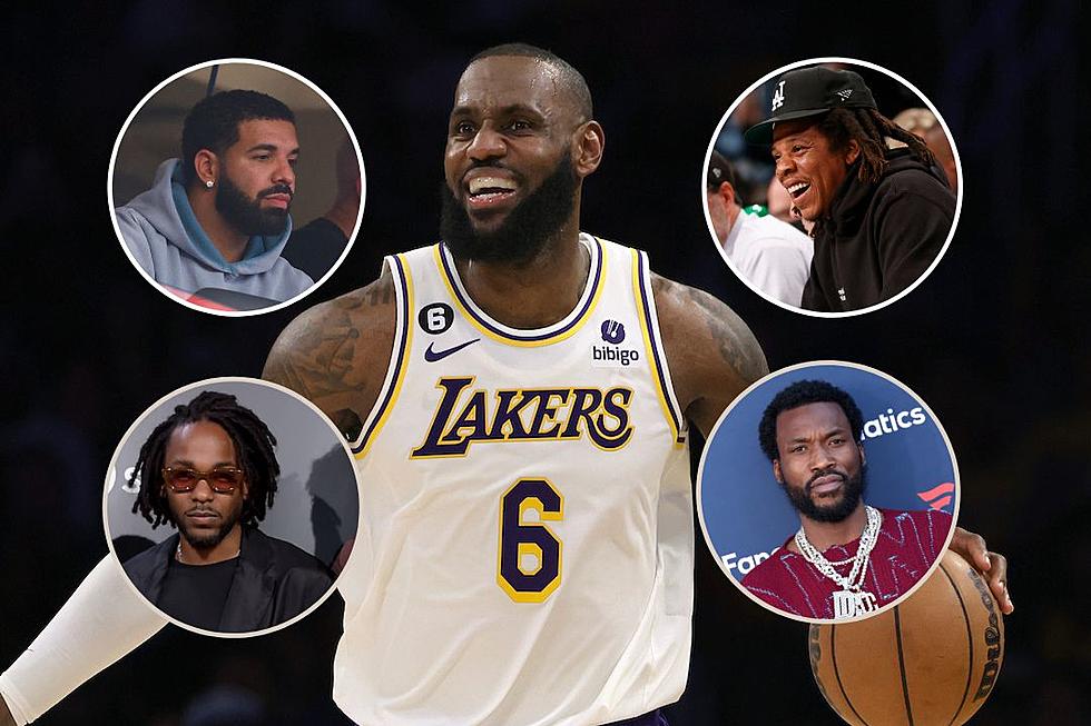 A Look at LeBron James Consistently Quoting Rap Lyrics Over the Years