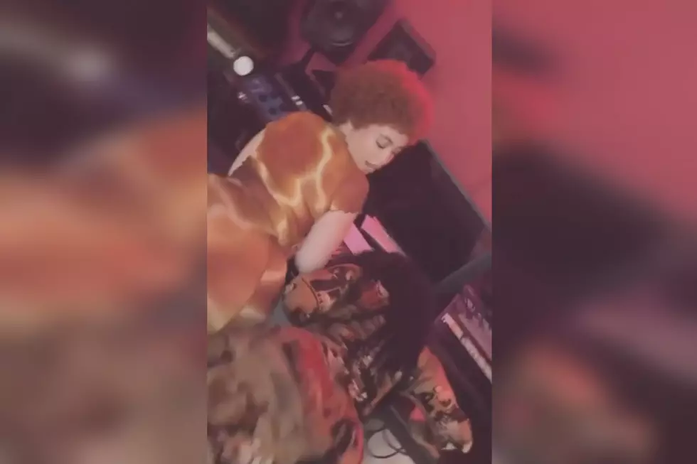 Ice Spice and Nicki Minaj Twerk in Studio - Watch