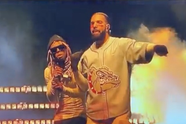 Drake Brings out Lil Wayne and More During Dreamville Set - Watch