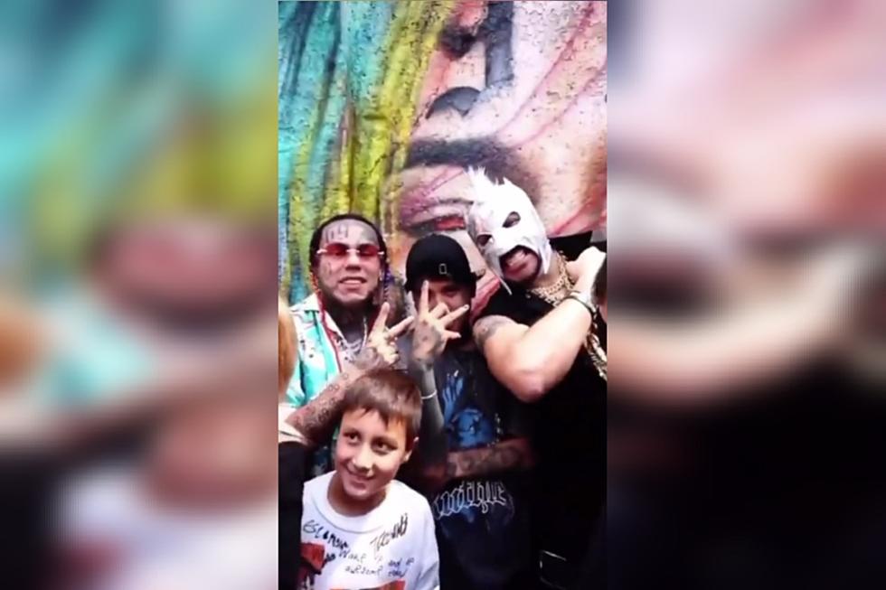 6ix9ine Mural Unveiled in One of Mexico&#8217;s Most Dangerous Neighborhoods &#8211; Watch