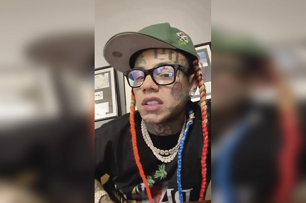 6ix9ine Claims Hip-Hop Fans Are Biased Against Spanish Rappers &#8211; Watch
