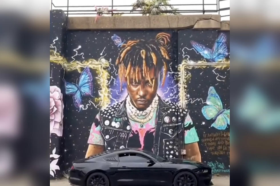 Juice Wrld Mural Painted Over 