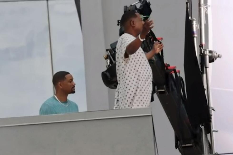 Will Smith Talks Martin Lawrence From Jumping Off a Building in New Scene From Bad Boys 4 Movie &#8211; Watch