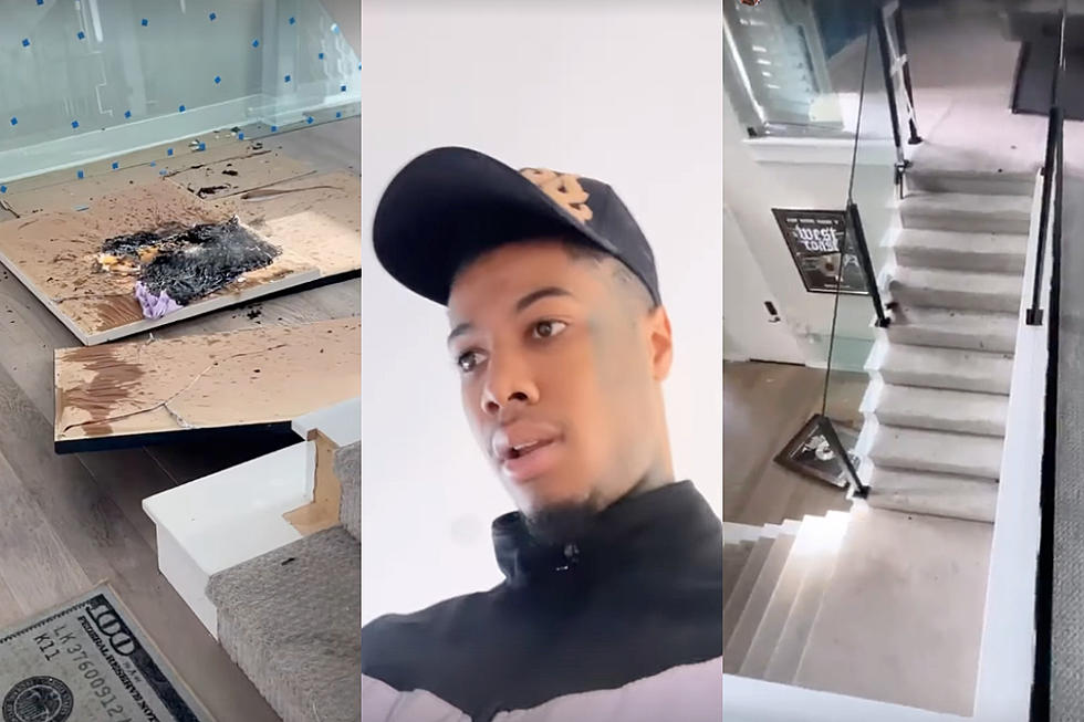 Blueface Says Chrisean Tried to Set the House on Fire