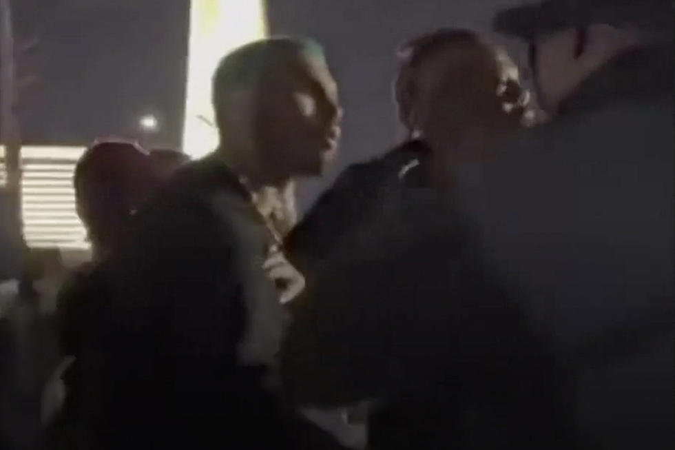 Brown Filmed in Another Confrontation