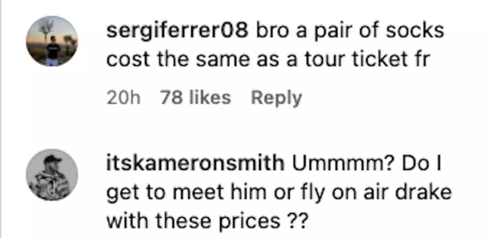 Drake Merch Comment 4