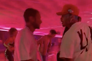 Video Surfaces of Chris Brown Arguing With Usher Before Alleged...
