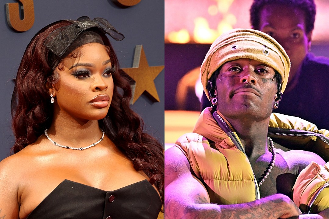 JT angrily throws her phone at Lil Uzi Vert at the 2023 BET Awards