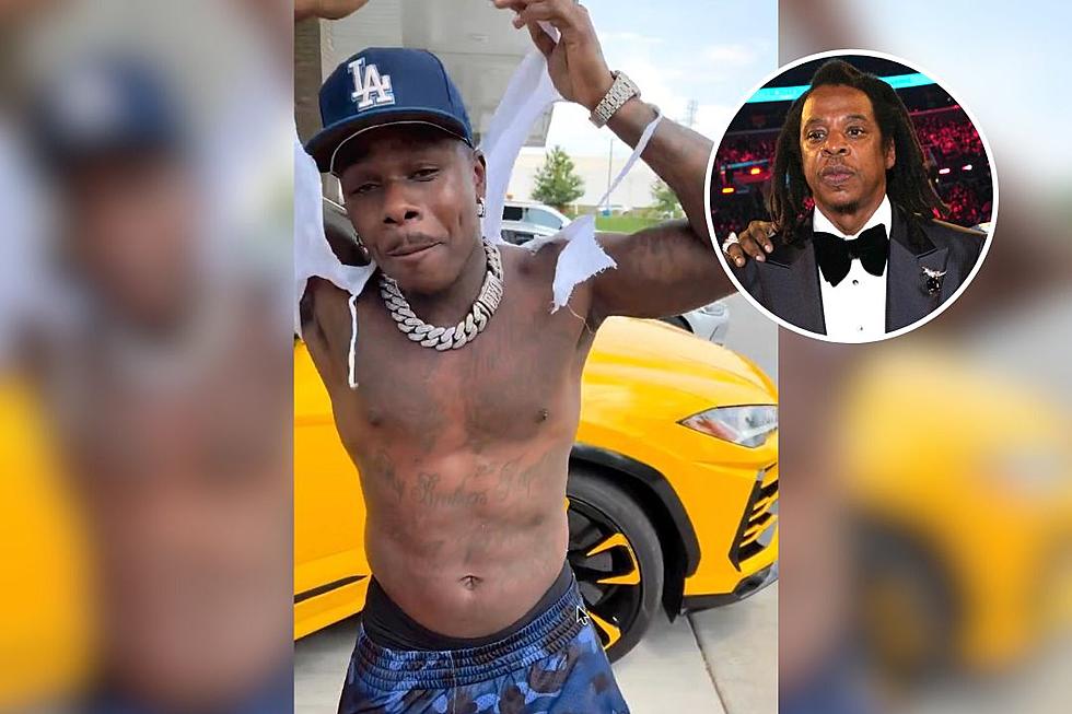 DaBaby Spits Freestyle Over Jay-Z&#8217;s &#8216;PSA&#8217; While Ripping Off His Shirt at Gas Station