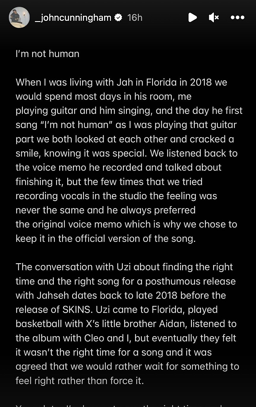 XXXTentacion, Lil Uzi Vert Im Not Human - Listen picture