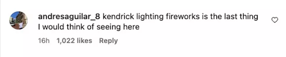 fan reactions to kendrick lamar instagram burner account