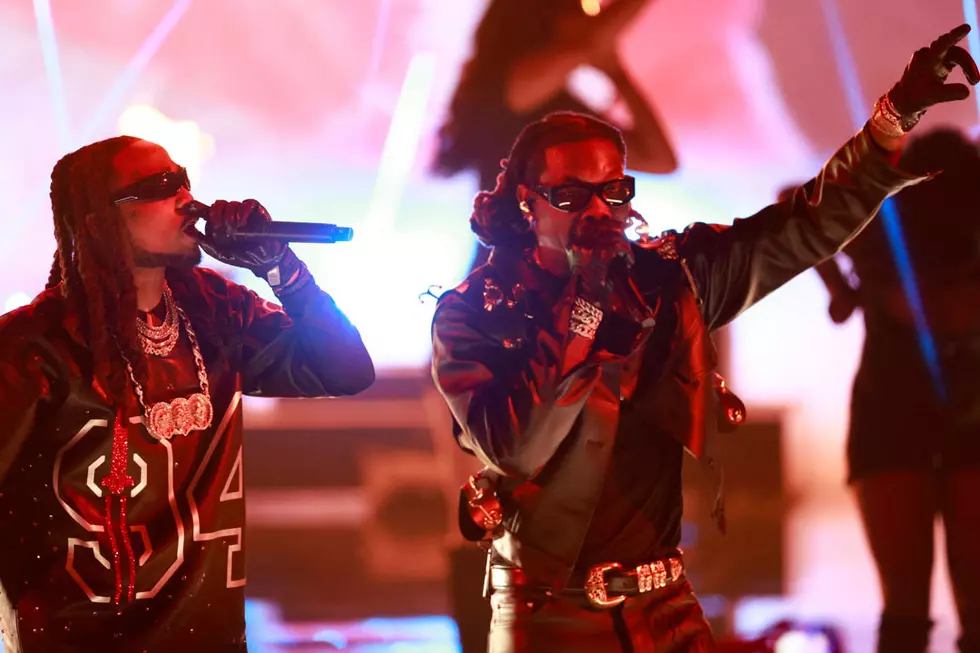 Quavo, Offset Reunite for Takeoff Tribute at 2023 BET Awards