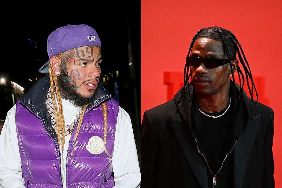 6ix9ine Compares His High YouTube Streaming Numbers to Same Travis Scott Achieved, Tekashi Claims He&#8217;s Blackballed