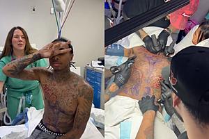 Tyga Goes Under Anesthesia to Get Stomach and Back Tattooed –...