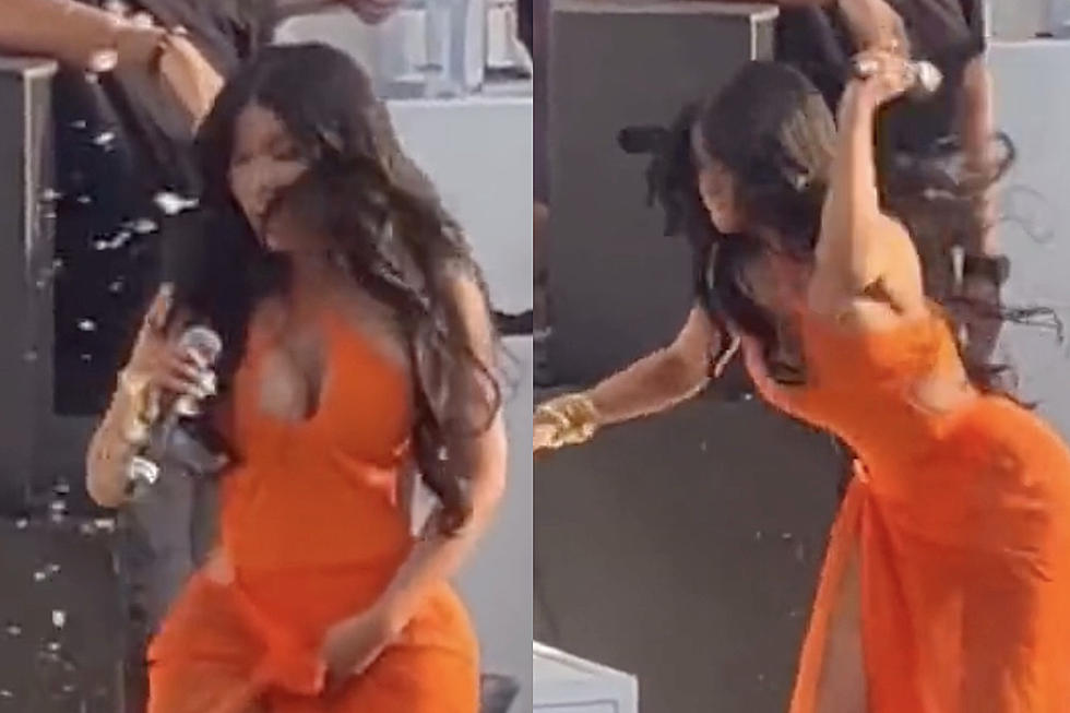 Cardi B Throws Microphone at Woman Who Threw a Drink at Her and Does the Same to a DJ in Separate Incidents
