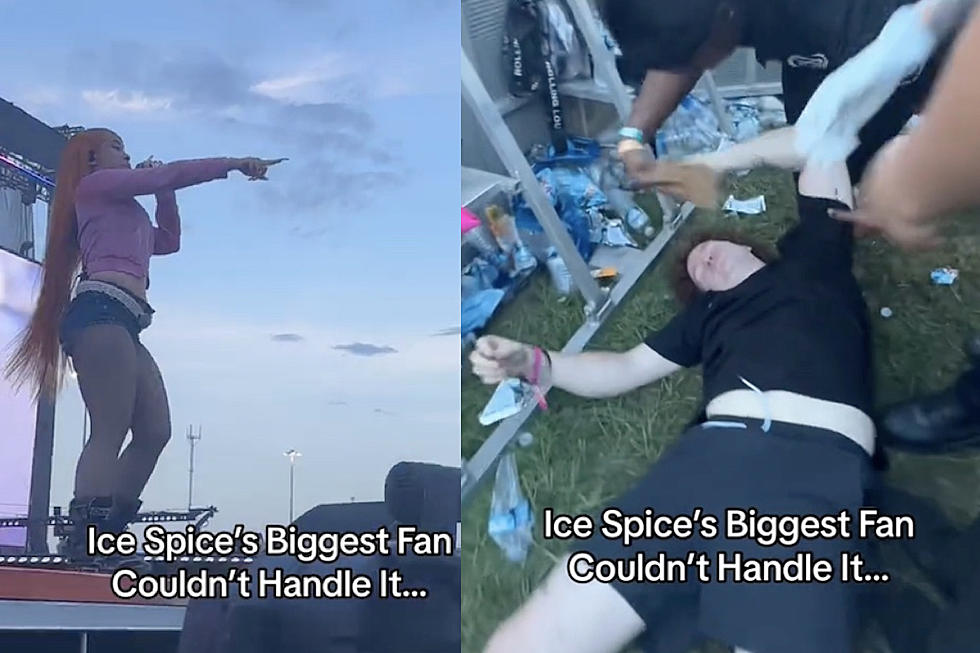 Ice Spice Fan Has Everyone Thinking He Passed Out During Her 2023 Rolling Loud Miami Performance