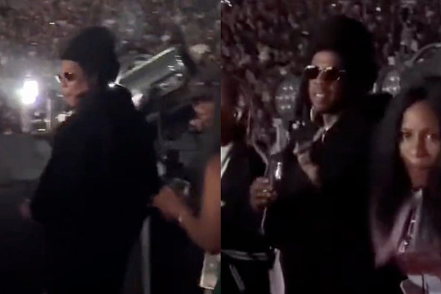 Jay-Z Stops Fan From Filming Hov Doing the Electric Slide