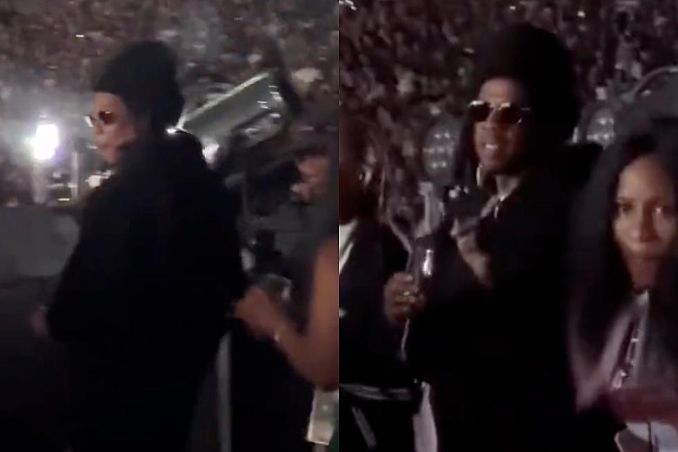 Jay-Z Stops Fan From Filming With One Finger