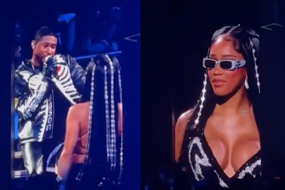 Saweetie Refuses to Sing &#8216;There Goes My Baby&#8217; With Usher at His Show, Fans Wonder Why