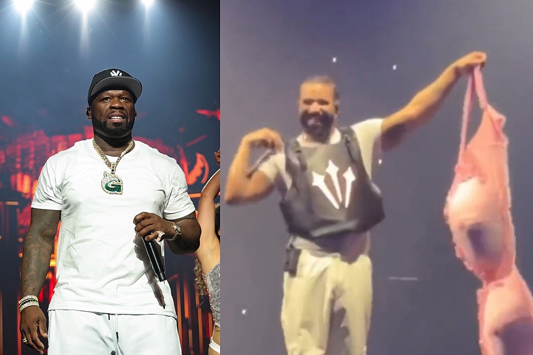 50 Cent On Drake Bras At Concerts: Video