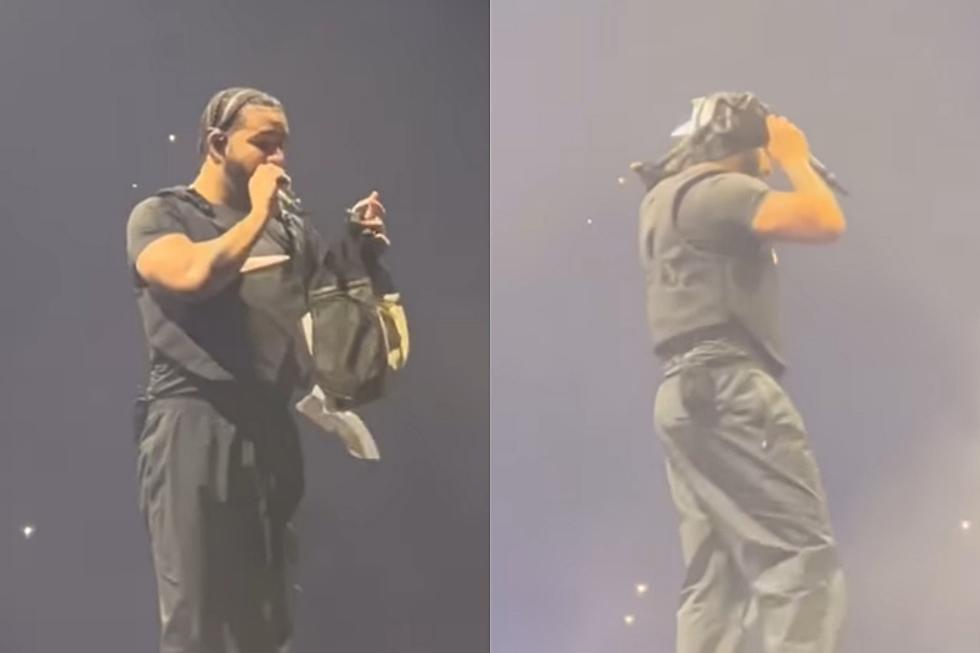 Drake Fan Throws Their Mom&#8217;s Bra on Stage, Drizzy Wears It as Durag