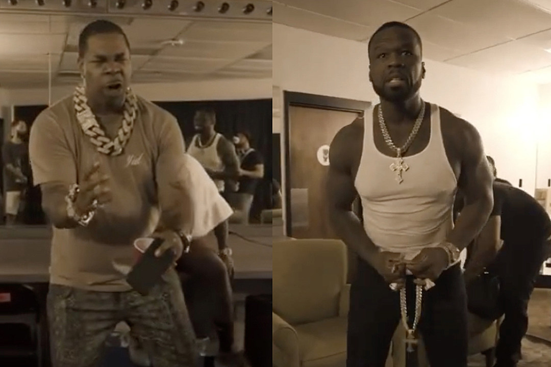 50 Cent Pokes Fun at Busta Rhymes for Wearing Gigantic Gold Chain | 97. ...