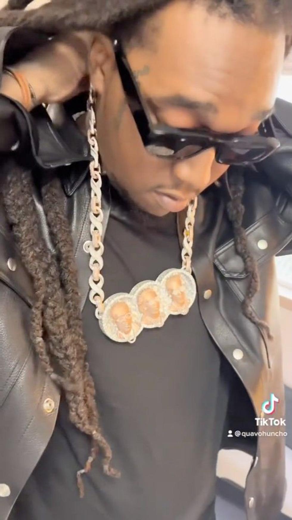 Quavo Buys Takeoff Matching Migos Chain, Another Sign They're Not