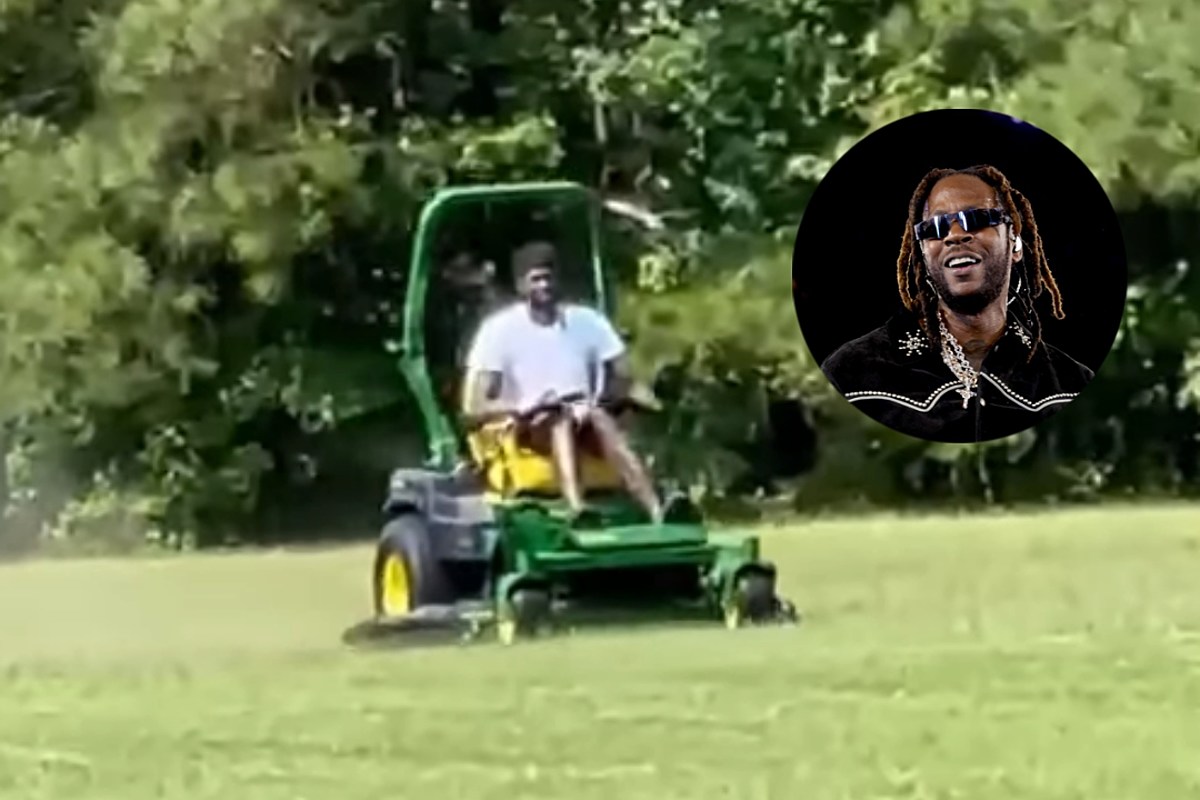 2 Chainz Cuts Grass for the First Time in His Life on His 46th Birthday #2Chainz