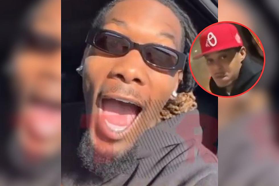 Offset Records Himself Laughing After Video Shows Nicki Minaj&#8217;s Husband and Crew Looking for Offset