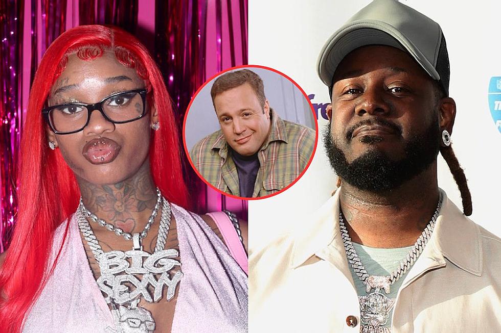 Sexyy Red and T-Pain Are Hilariously Transformed Into the Kevin James Smirking Meme