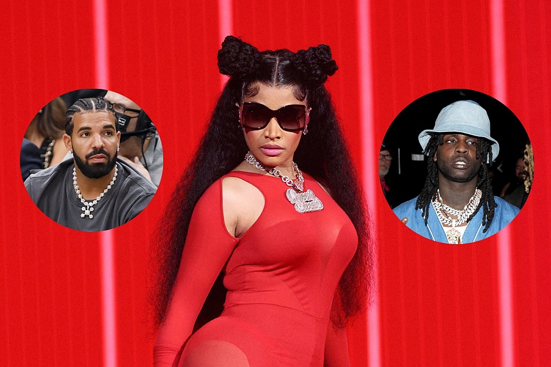 Drake reveals Nicki Minaj song, gets pelted with bras in Detroit
