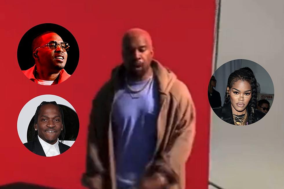 Ye's Rant About Nas Pusha and Teyana