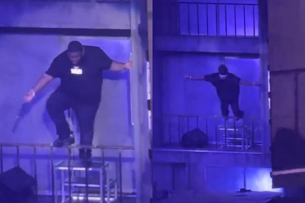 Rod Falls Off Balcony in Wild Stunt
