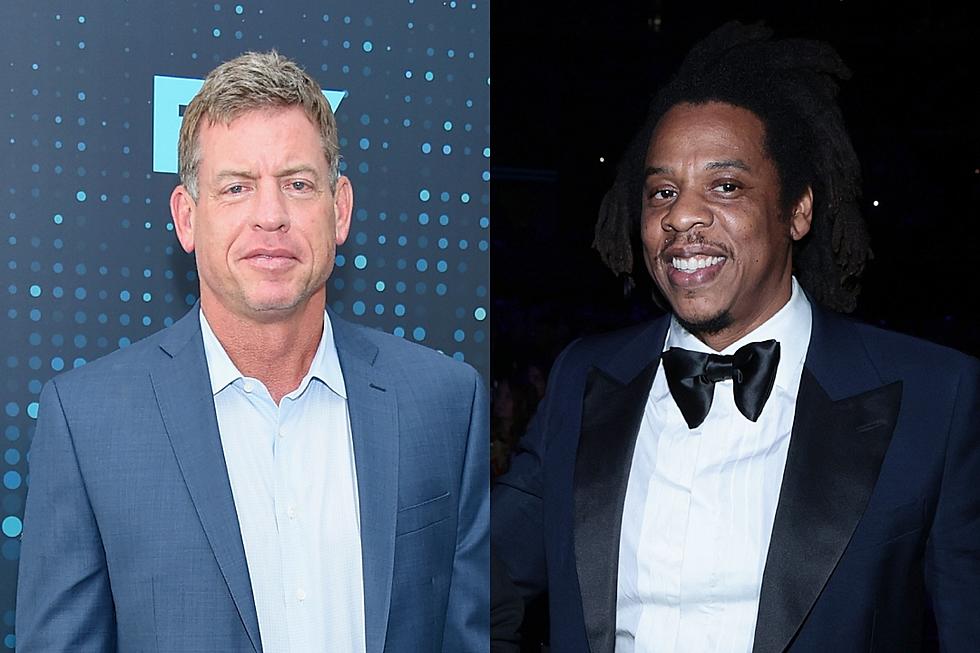 Troy Aikman Reacts to White Jay-Z Meme