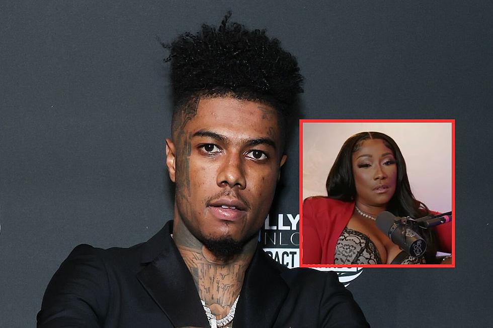 Blueface&#8217;s Mom Posts Photo Showing Her Bare Butt, He Posts Sick Face Emoji