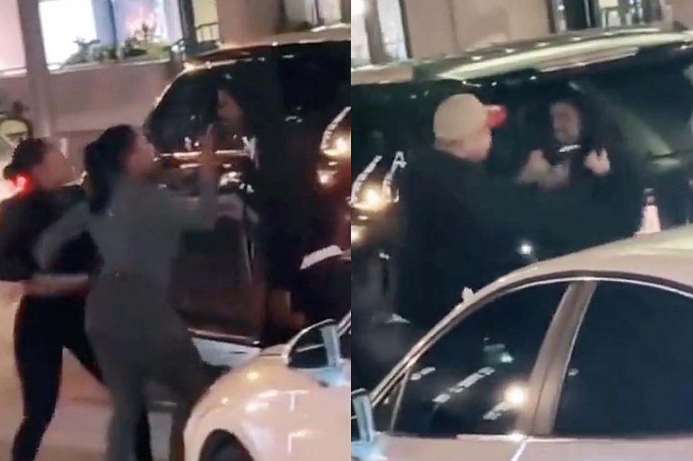 Lil Reese Fights With a Group of Women and Man in Chicago