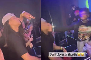 Shordie Shordie Punches Fan in the Face for Throwing Up Alleged...